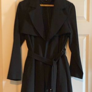 H&M Divided Women’s Black Trench size US12